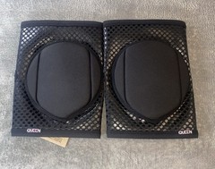 Queen Wear Black Grip Knee Pads XL Pair Dance Pole Fitness Workout NWT