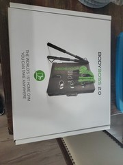 BodyBoss Home Gym 2.0 Full Portable Gym Home Workout Package Green 2 Bands