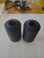 Set (2) SOLOFLEX Foam Roller Pads Arm Leg Extension Cover Replacement OEM