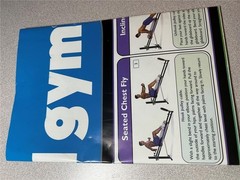 Total Gym Exercise Wall Chart Poster w/35 Workouts