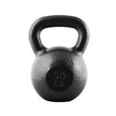 WF Athletic Supply Hammerstone Painted Cast Iron Kettlebells, Available in 10-80