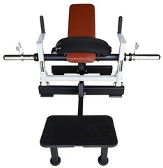 Signature Fitness WMT-HIPTHRUST-BLK Glute Bridge Plate-Loaded Hip Thrust Machine