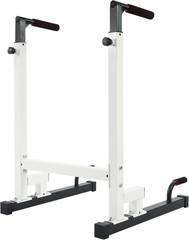 Balancefrom Steel Frame Dip Station with Adjustable Height, 500 Pound Weight Cap