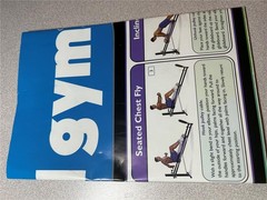 Total Gym Exercise Wall Chart Poster w/35 Workouts