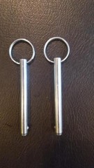 2 Hitch Pins for total Gym 1000 1700 Elite-Wing Bar
