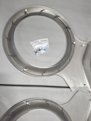 Bowflex Revolution Clear Plastic Shroud Spiraflex Engine Cover Pair