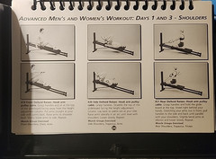 Total Gym Ultimate Exercise Flip Chart Exercise Book Tower Mount Bottle Holder