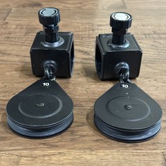 Set of 2 Bowflex Xceed Xtreme 2 OEM Slider 3.5” Pulley w Locking Pin FREE SHIP