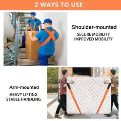 Moving Straps Lifting（Padded） one Person 2-Person Lifting and Movi