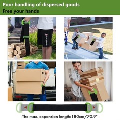 Moving Straps Lifting（Padded） one Person 2-Person Lifting and Movi