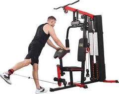 LX750 Home Gym System Workout Station With 330 Lbs Of Resistance122.5 Lbs Weight