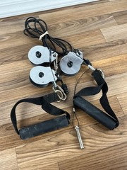 Replacement handles Cables Pulleys Safety Pin for Total Gym Power Platinum