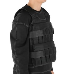 35KG Adjustable Weighted Weight Sandbag Mesh Vest For Sports Strength W