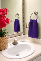WinCraft Dark Purple 16″ x 25″ Gym/hand towel velour hemmed 2 Pack