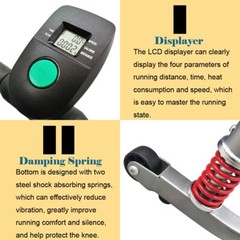 Portable Treadmill Folding Fitness Home Exercise Family Running Machine