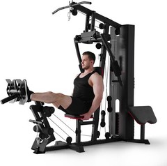 Home Gym Station, Workout Station with 150LBS Weight Stack, Home Gym