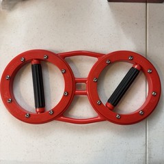 The Orig Burn Machine Speed Bag – Heavy Duty Light Weight Rotator Exerciser VGC