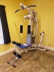 Hoist Multi Gym, Model H-310, complete with instruction books, Home size, White.