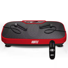 Standing Vibration Fitness Red Strength Training Station with Adjustable Speed