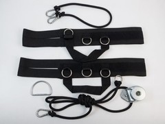 Total Gym XLS Leg Pulley Kit Complete Attachment Set Straps Pulley Rings