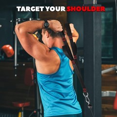 Fitness LAT and Lift Pulley System, Upgraded Weight Cable Pulley LAT Pull Dow…
