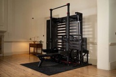 Pivot home gym/bed squat rack