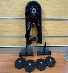 Oyo Nova 001 Portable Fitness Gym Resistance Trainer with Carry Bag and Weights