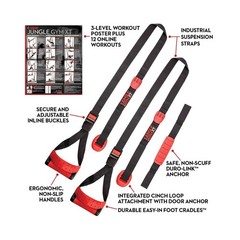 Lifeline Jungle Gym XT Body Weight Suspension Trainer System – Patented Sp