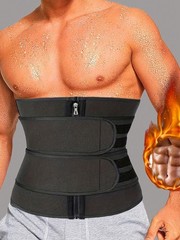 Men’s Sports Waist Trainer – Slimming Body Shaper Belly Wrap Fitness Shapewear