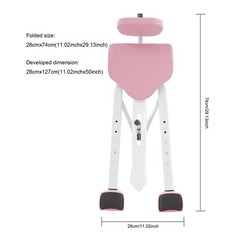 11*50″ Pink/White PU/Iron Leg Stretcher Split Machine W/ Stretching 0-180° Angle