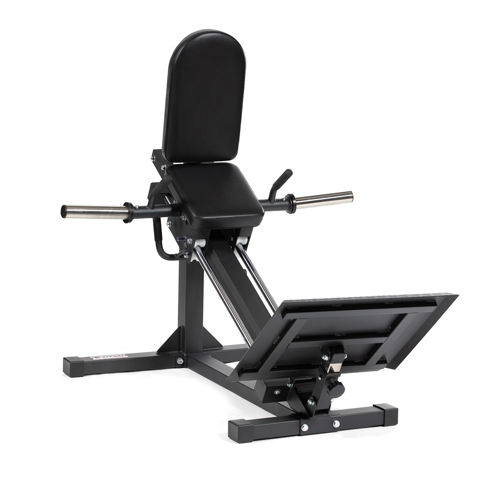 Titan Fitness Plate-Loaded Dedicated Linear Hack Squat Press Machine