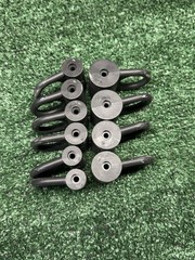 Bowflex Power Rod End Caps Lot of 10 (5, 10, 30, 50 pound) OEM Replacements