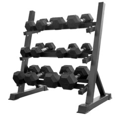 Steel Dumbbell Racks Vertical & Horizontal Style