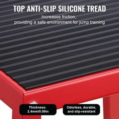 Plyometric Jump Box, 12 Inch Plyo Box, Steel Plyometric Platform and Jumping