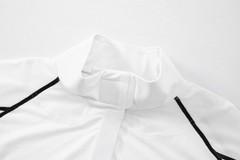 Hockey Shirt with Neck Guard for Mens and Boys White