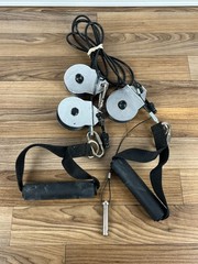 Replacement handles Cables Pulleys Safety Pin for Total Gym Power Platinum