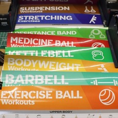 Fitness Workout Exercise Posters Set 10 Yoga Stretching Kettlebell More Laminate