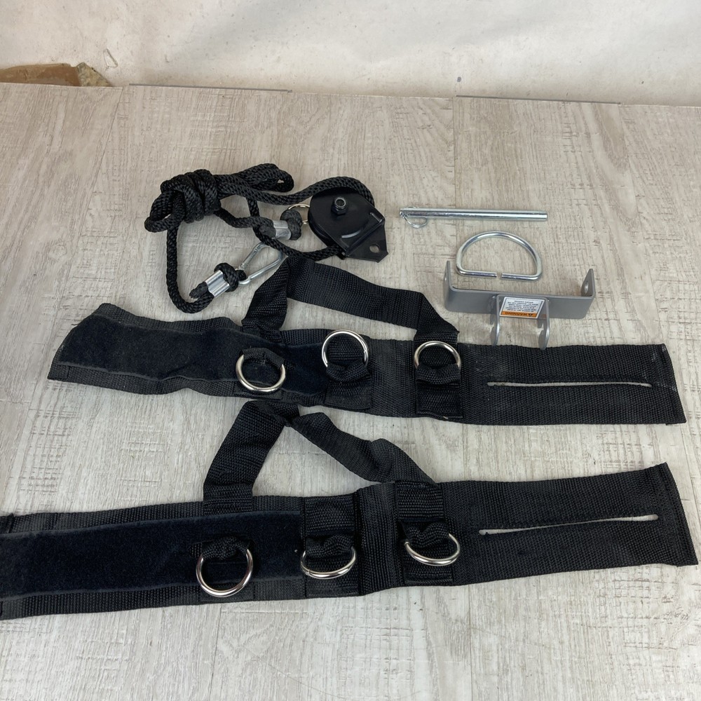 Total Gym FIT Leg Pulley Accessory Kit w/ Ankle Cuffs, Pulley, Bracket & Pin