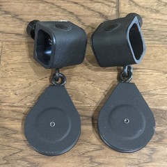 Set of 2 Bowflex Xceed Xtreme 2 OEM Slider 3.5” Pulley w Locking Pin FREE SHIP