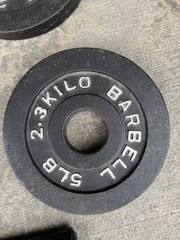 Complete Home Gym – Full Set Of Plates, Rack, Barbells. NO BENCH NO 45LB PLATES