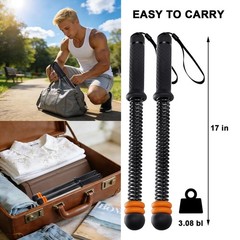 Ropeless Battle Ropes,Weighted Cordless Battle Ropes for Home Gym, Portable F…