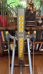TOTAL GYM FIT W/XL SQUAT STAND, LOTS OF ATTACHMENTS, CARD DECK, WALL CHART, DVDS