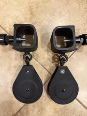 Set of 2 Bowflex Xceed Xtreme 2 OEM Slider 3.5” Pulley w Locking Pin.