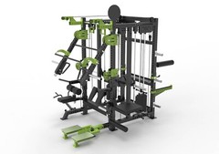 Commercial Smith Machine, Functional Trainer w/Jammer Bar, Belt Squat & More