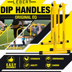 Equalizer Total Body Strengthener – Portable Dip Station for Full Bodyweight Tra