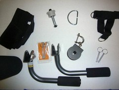 Total Gym Fit Plus Part and Accessory – AbCrunch Pins Cable DVD Toebar +More