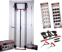 Tower 200 Door Mounted Home Gym System, Full Body Resistance Workout Equipment