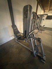 InFlight Fitness CT Line Leg Press Home Gym, Adjustable, Gray/Black