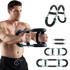 Twister Arm Trainer for Men – Adjustable Resistance 40-140lb – Ergonomic 27°