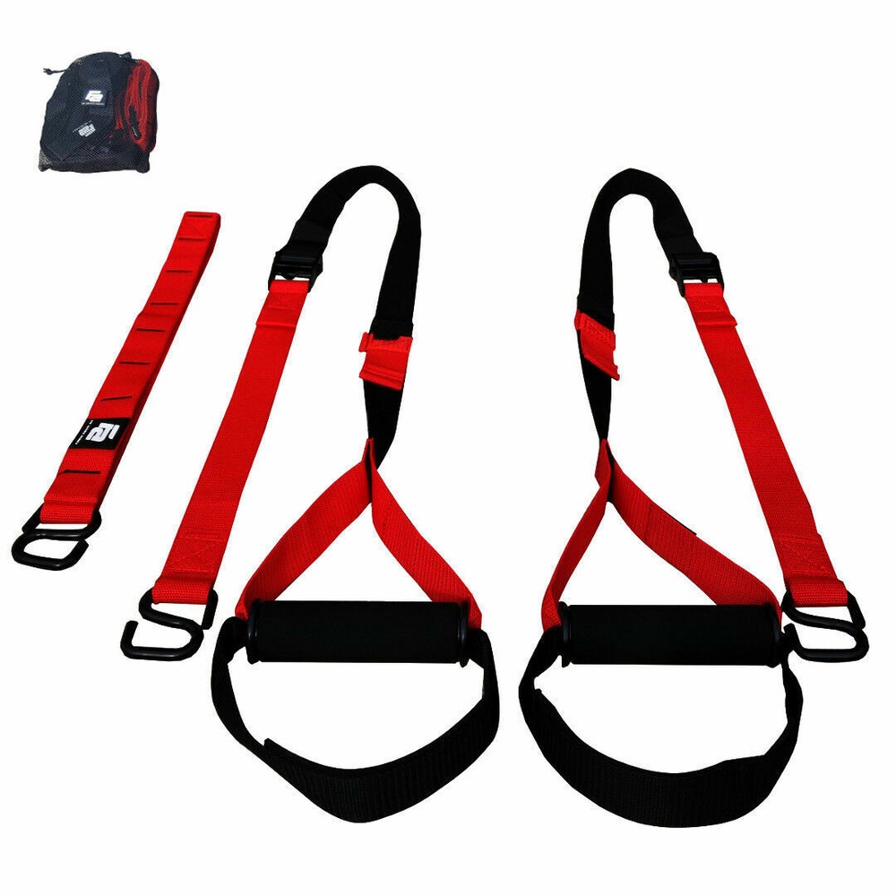 Fit Active Sports Dual Strap Suspension Body Trainers for Full Body Workouts